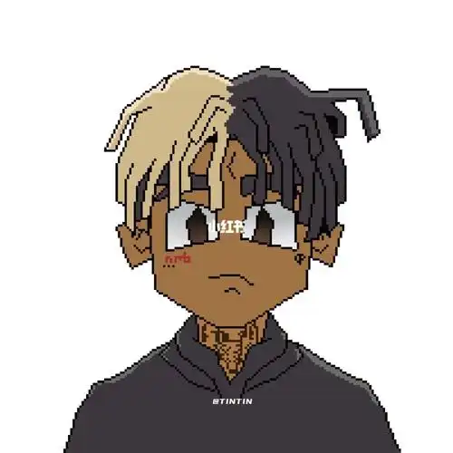 像素画  #背景图  #头像  #动漫  #rapper  #xxxtentacion