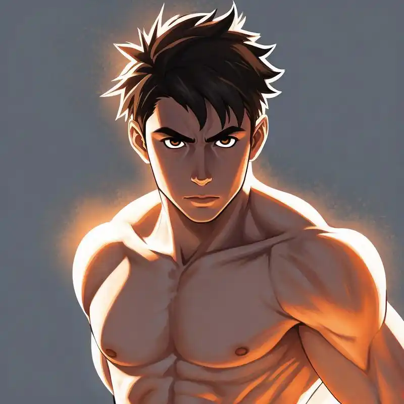 94腹肌男孩头像来喽