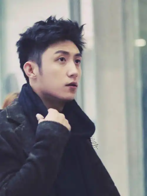 已经好多年没见过黄景瑜这么长的头发了