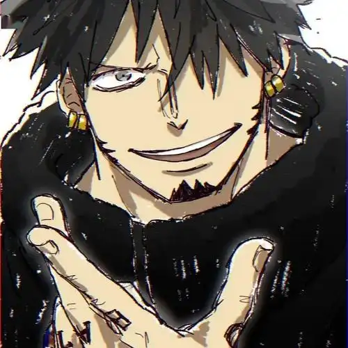 海贼王头像冷酷的外表内心却无比善良