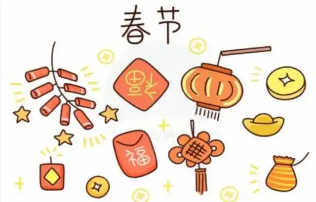 节日简笔画 节日简笔画春节