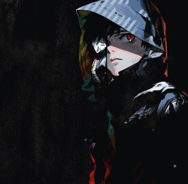 二次元美男# #gif# #东京食尸鬼# #金木研# #东京喰种# #动漫帅哥