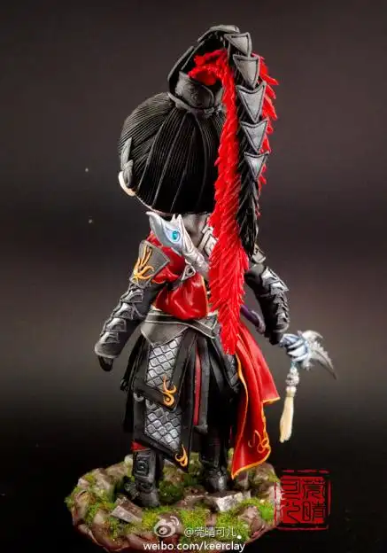 《剑网三》可儿软陶之定国套碎魂军爷