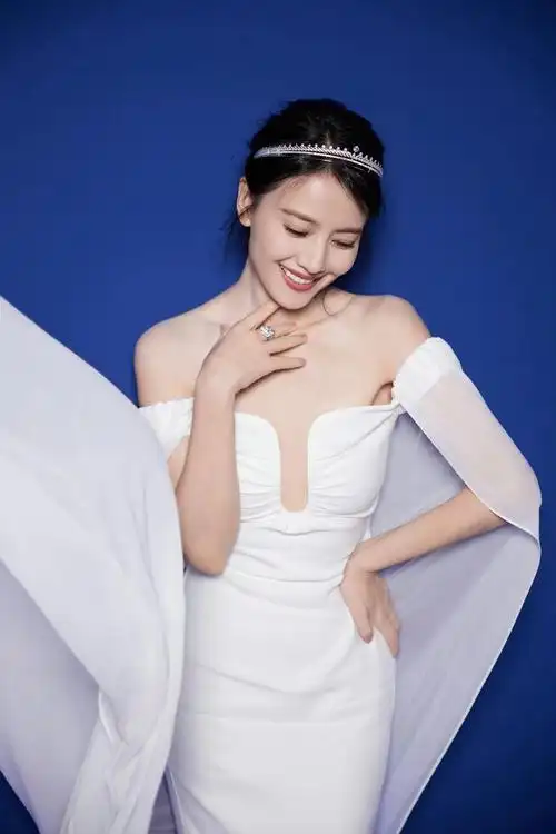 高圆圆出席尚美chaumet巴黎tiaradream展览开幕活动