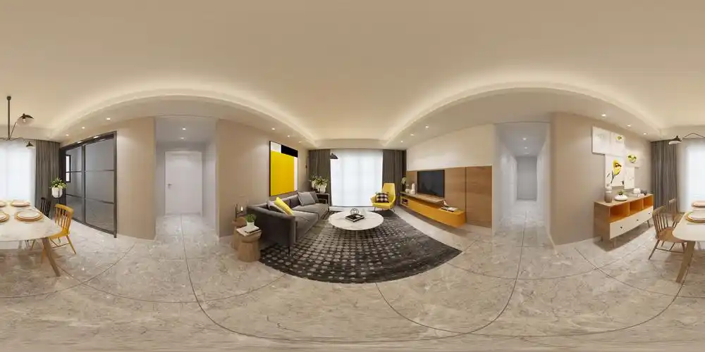 室内家装全景效果图 - 天琥云课堂 - 互联网设计在线教育平台