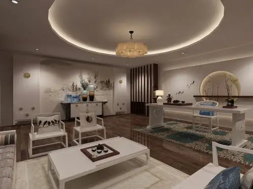 私人会所0平米装修效果图_杨飞龙设计事务所设计作品 - 设计圈