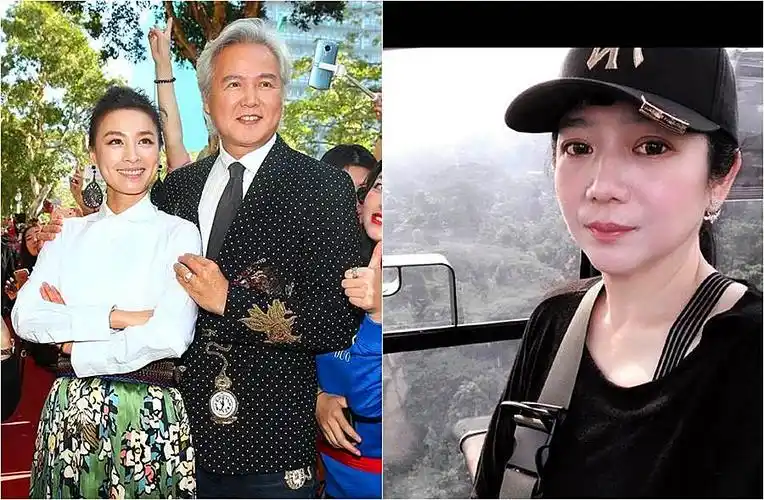 原创林瑞阳前妻近照颜值不输张庭这哪里像个50岁的人