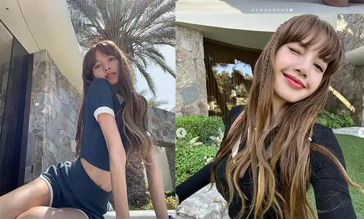 blackpink lisa罕见的性感时刻_腾讯新闻