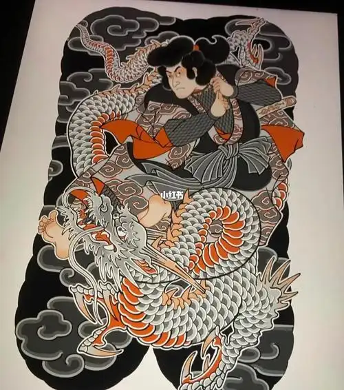 云龙九郎老传统云龙九郎传统纹身