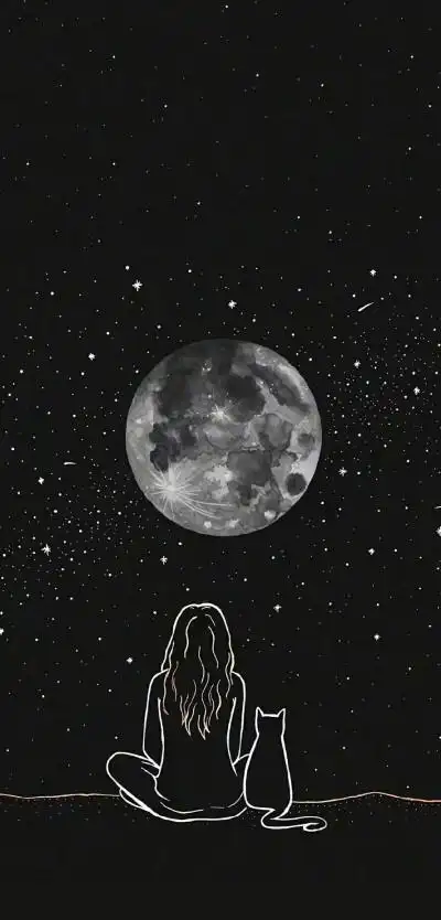 黑色发光背景图