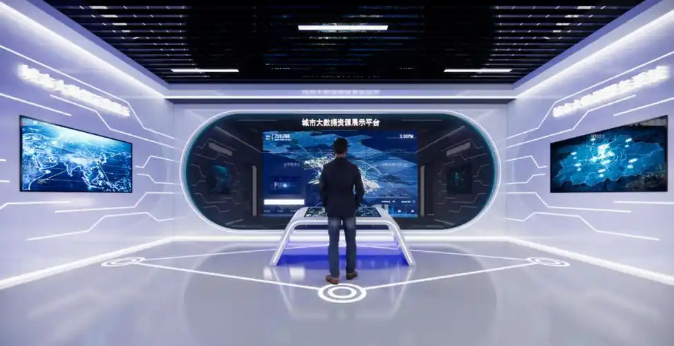 大数据企业展厅设计