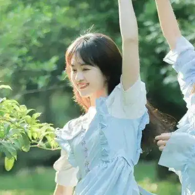 简单气质森系女生闺蜜头像 能遇到彼此是最好的牵绊