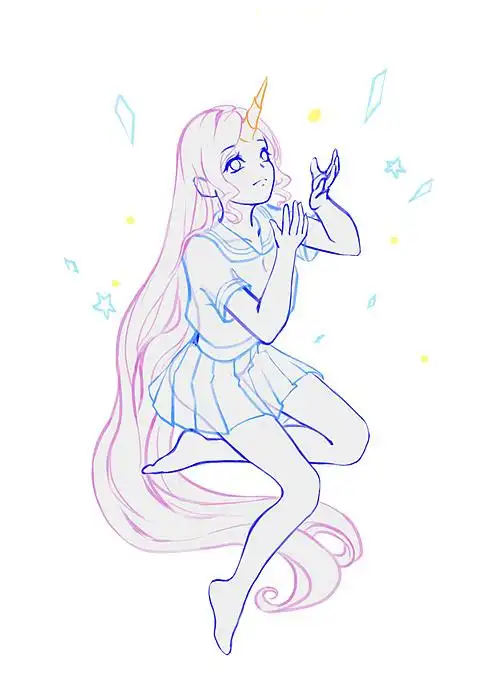 史莱姆拟人三连练习