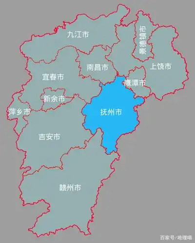 江西省抚州市建成区排名 有你的家乡吗?