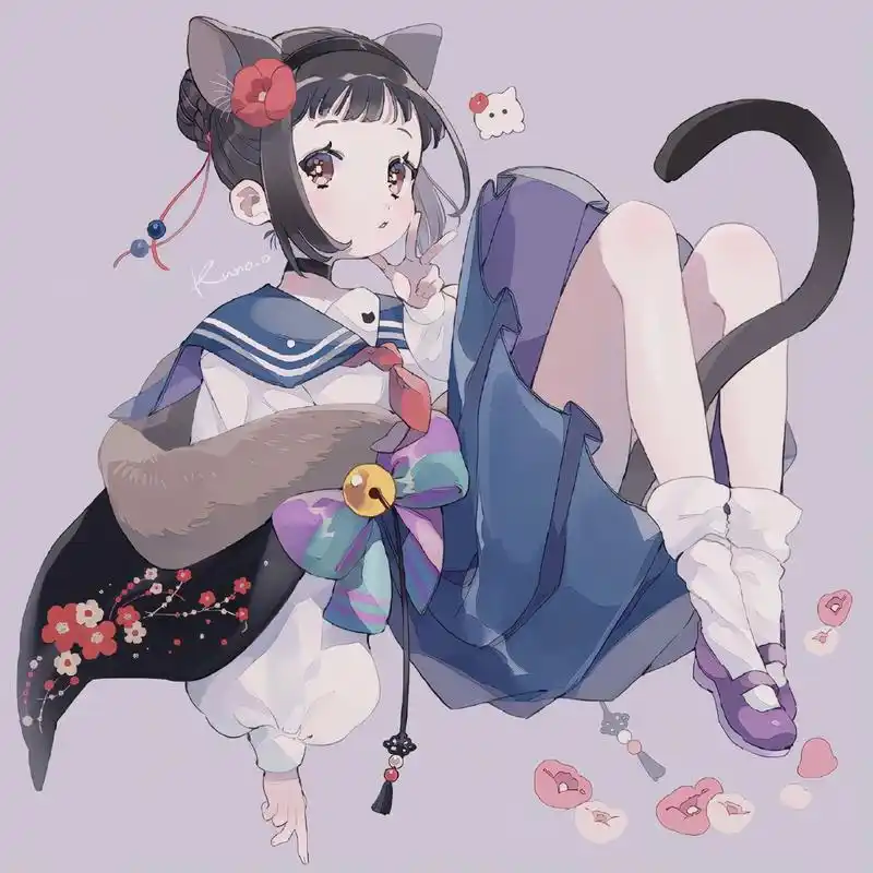 在动漫圈内,不少画师大佬都绘制过各种可爱的猫耳娘,各有各的特色