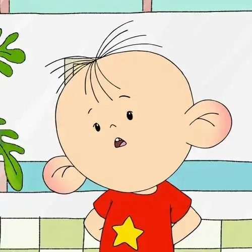 大耳朵图图简笔画 大耳朵图图简笔画带颜色