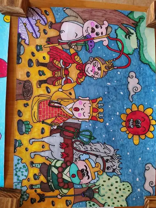 大岑幼儿园教师基本功绘画比赛