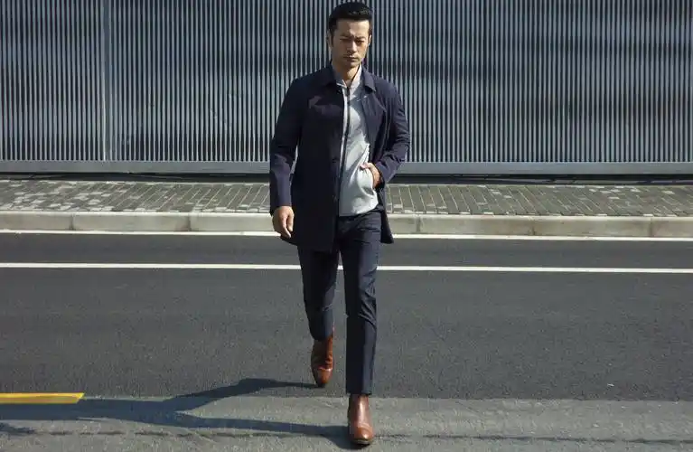 谭凯时装大片曝光 跟着魅力绅士学穿搭_休闲_西装革履_精英