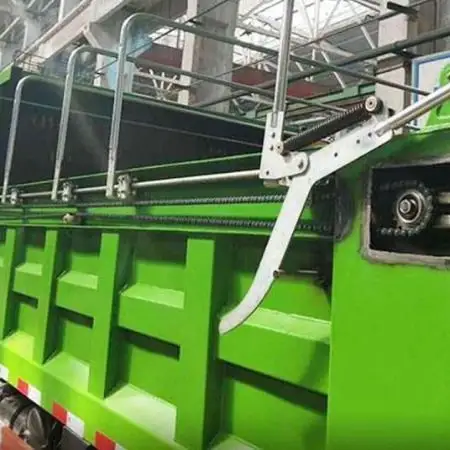 渣土车自动伸缩篷布