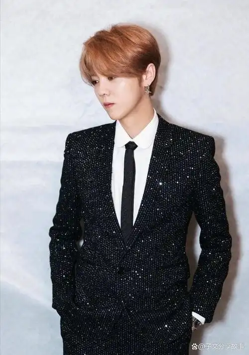张艺兴亮片重工西装帅气有型,六位男星身着亮片西装让人移不开眼