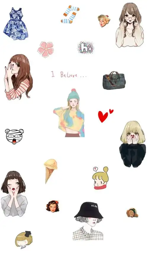 女生可爱壁纸锁屏