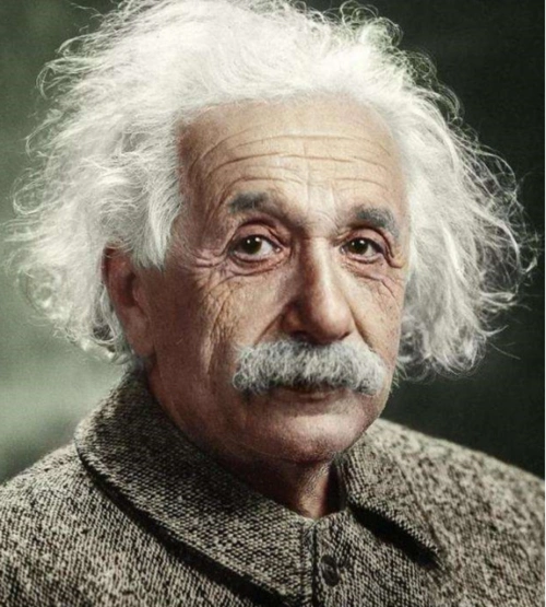 爱因斯坦不爱拍照罕见全身照曝光网友真的是天才