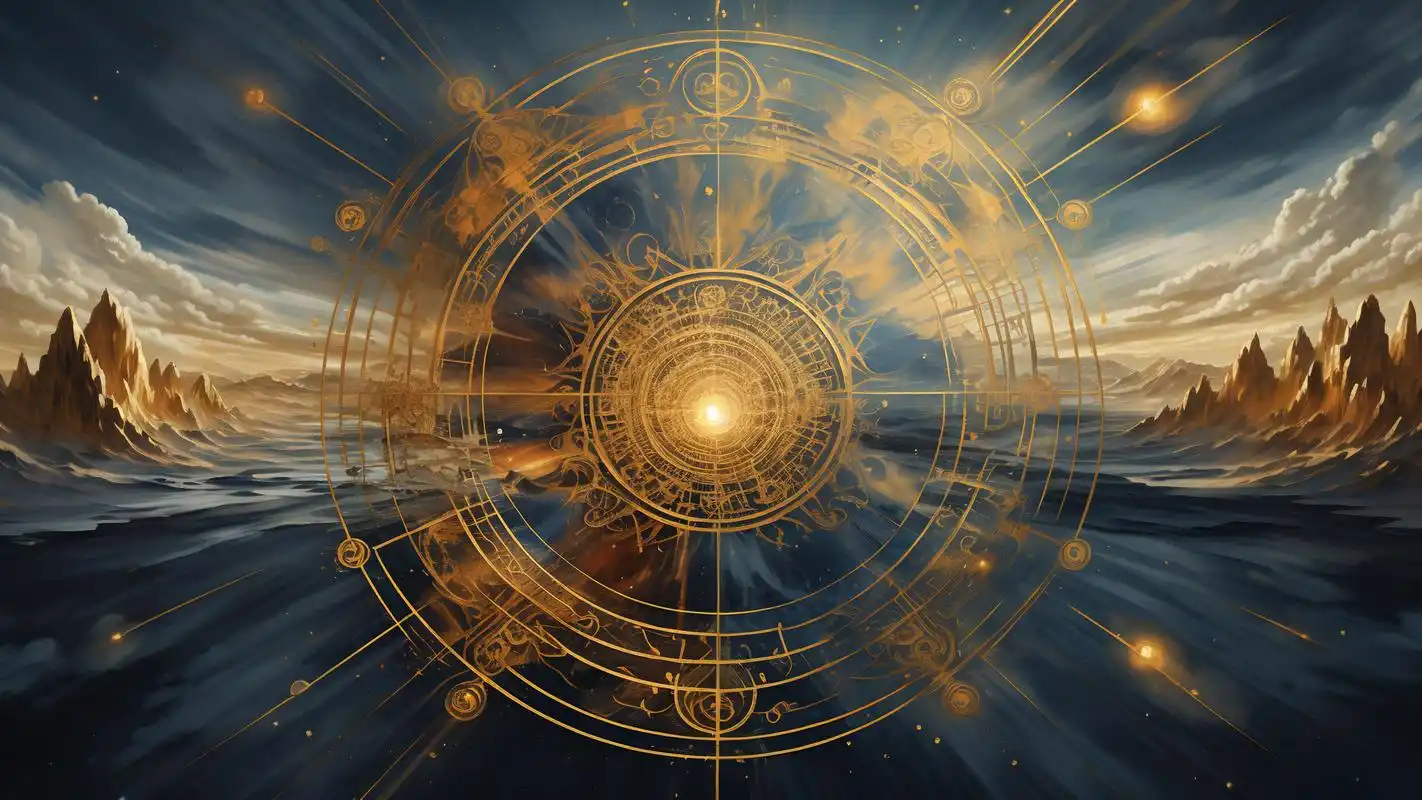 78八卦图与星空的绝美融合壁纸90