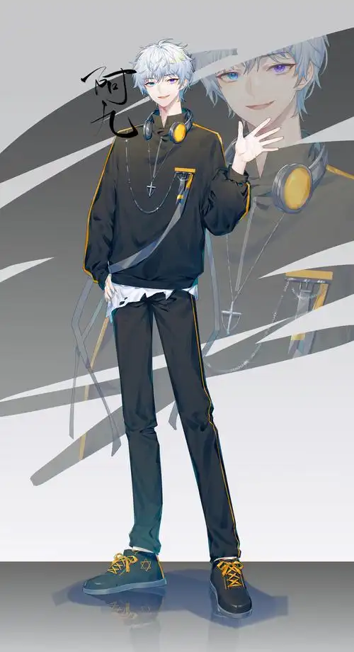 多为简单qq人,和单人物(无需背景),只有两张张为较为精细的半身和全身