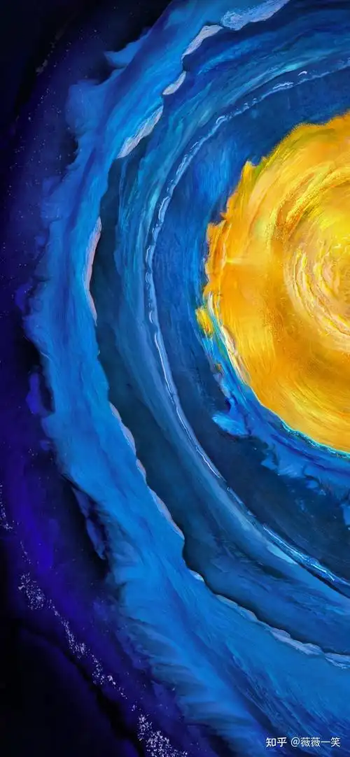 华为的壁纸,通过融合真实元素为手机制作壁纸,给人的第一感觉就是赏心