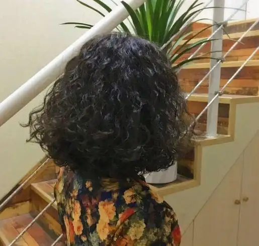 泰迪卷烫发洋气又时髦,烫发图片,发型图片