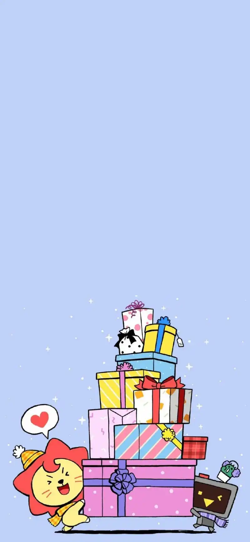 [王源][新闻]200128 收好roy6可爱壁纸 坐等王源爸爸的牧尘上线--爱豆