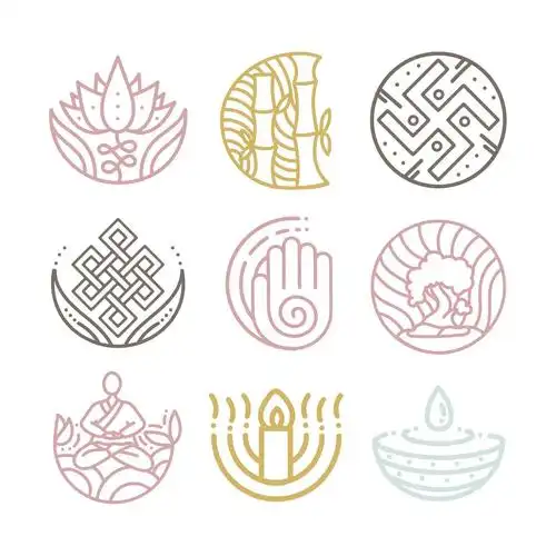 佛教宗教纹样符号