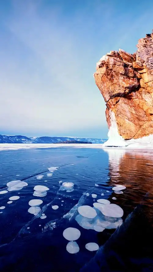 贝加尔湖手机锁屏壁纸