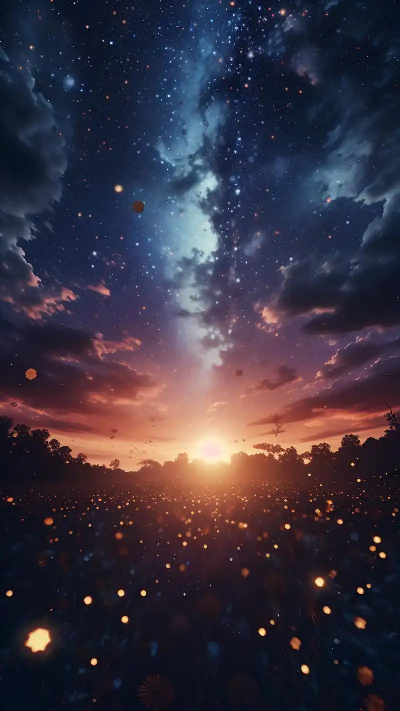 每一张都超有感觉的抖音星空背景图来啦~78这些背景图真的太美了