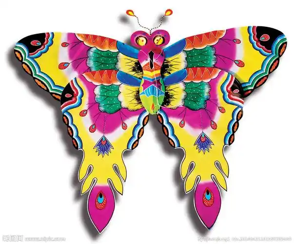 蝴蝶风筝设计图__传统文化_文化艺术_设计图库_昵图网nipic.com