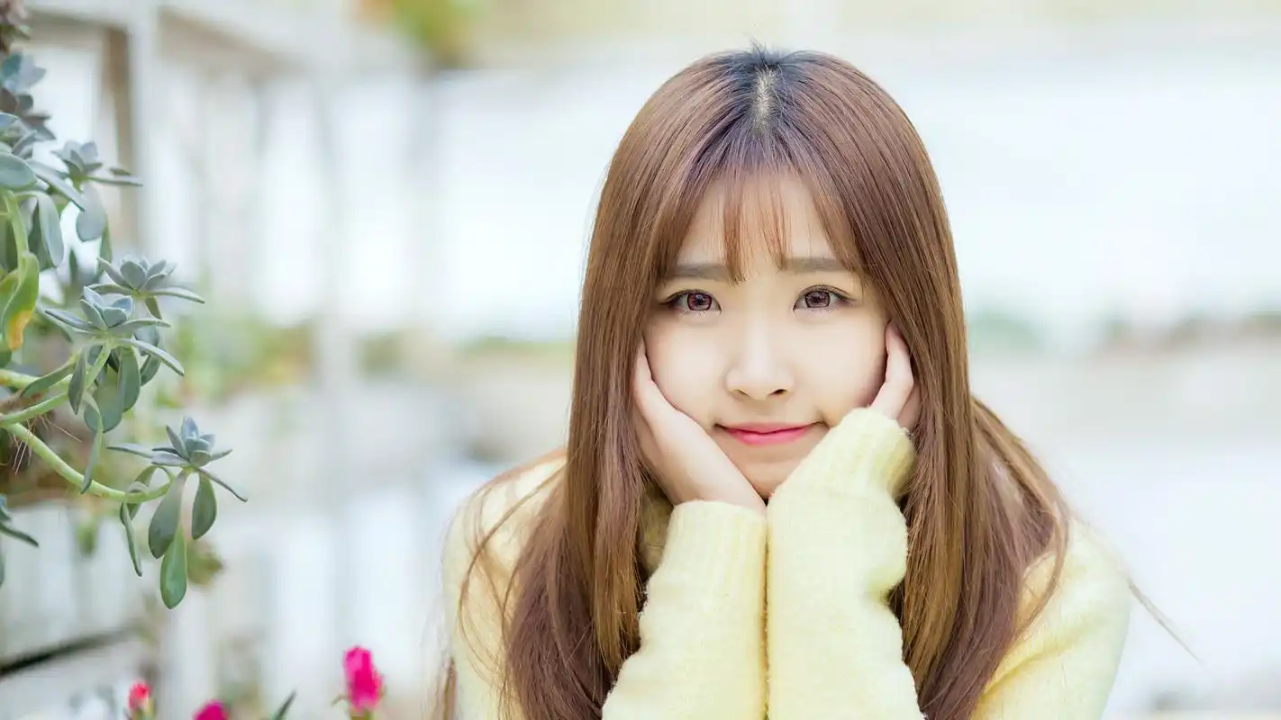 暖冬美女治愈唯美电脑桌面壁纸精选高清大图预览1920x1080_美女壁纸