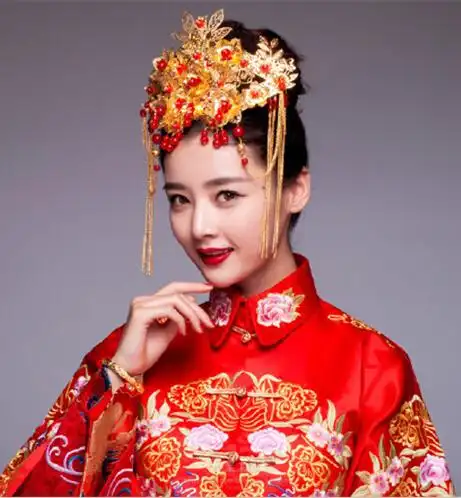 中式新娘发型图片 感受端庄典雅的古典美