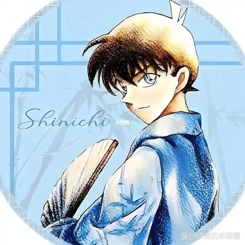 名侦探柯南古风人物九宫格第二弹来啦![心][爱你]