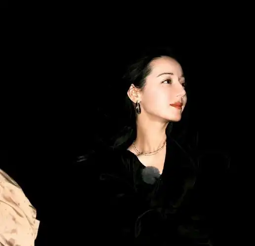 王安宇给迪丽热巴拍的神图