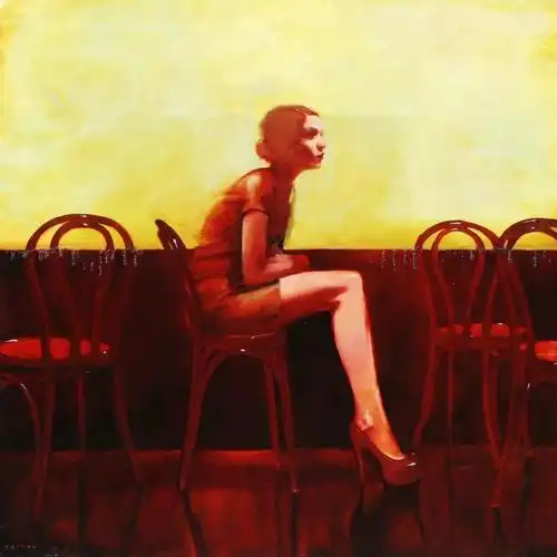 穿红色高跟鞋女郎!给人一种醉醺醺的诱惑!