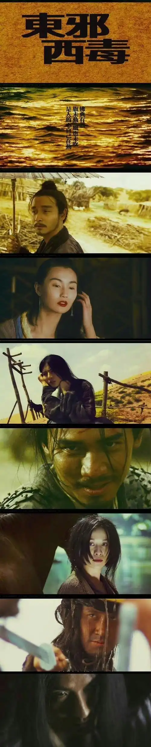 今天惊蛰,这个节气总是让我想起《东邪西毒》里张国荣演的西毒欧阳峰.