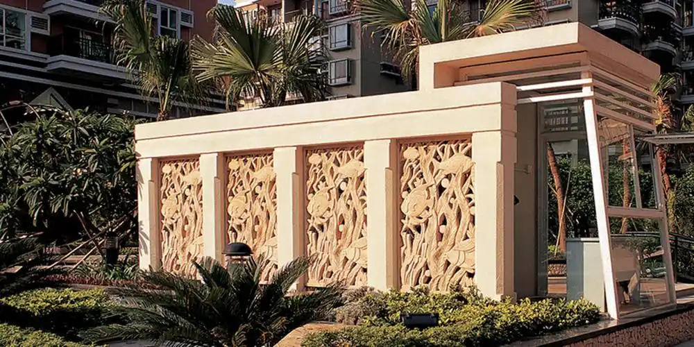 国外景观欣赏,大师之作 国外景墙欣赏 国外经济适用住房简约设计风