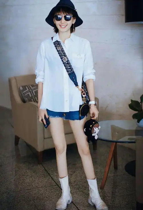 身高是硬伤王子文的穿搭小心机教你拉长腿部比例