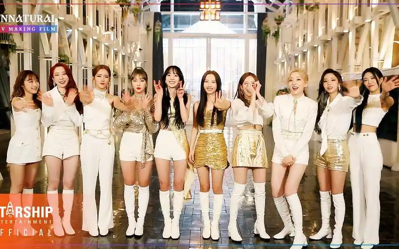 【官方中字】宇宙少女《unnatural》mv拍摄现场幕后花絮 making film