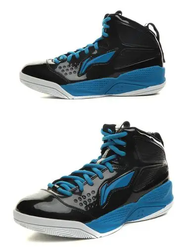 李宁lining男款篮球鞋运动鞋abpg111-2-4-5 黑 白 冷灰 45