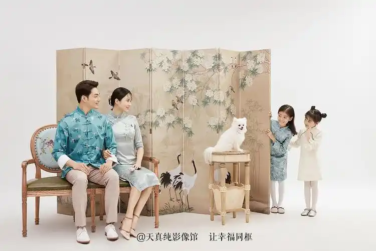 中国风全家福主题摄影