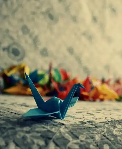 愿有一只千纸鹤飞到你窗前,告诉你我也很想念_伤感文章_雨露文章网