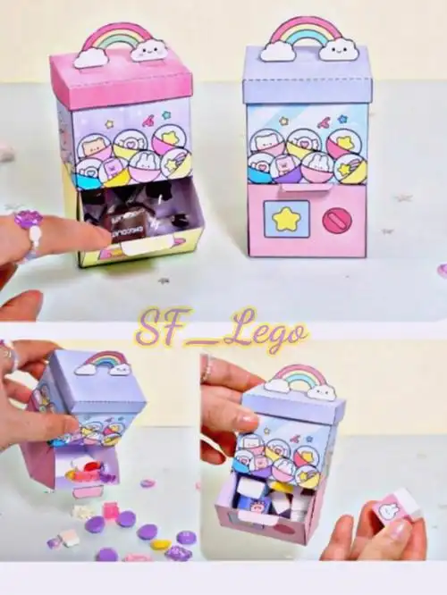 微缩食玩之迷你收纳盒印刷品1523