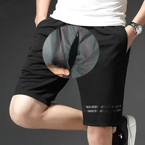 幻源方便免脱方便好办事裤打野约会神器全开档双头拉链心机男裤快乐裤