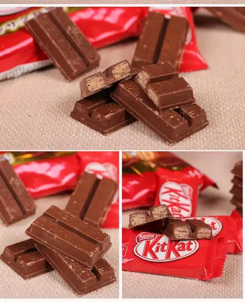 保税发货kitkat雀巢奇巧巧克力威化夹心饼干4袋分享装日本进口